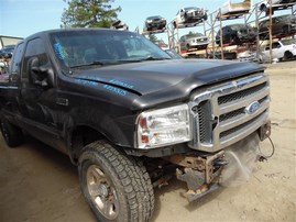 2006 Ford F-250 lariat Gray Extended Cab 6.0L Turbo Diesel #F23315